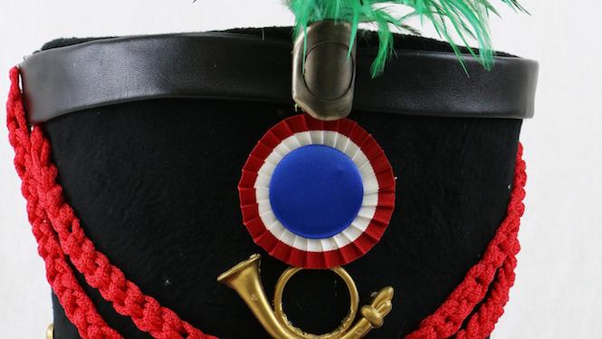 Sombrero soldado de caballería, época de Independencia