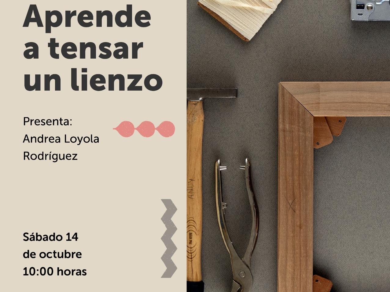 Taller Aprende a Tensar un Lienzo