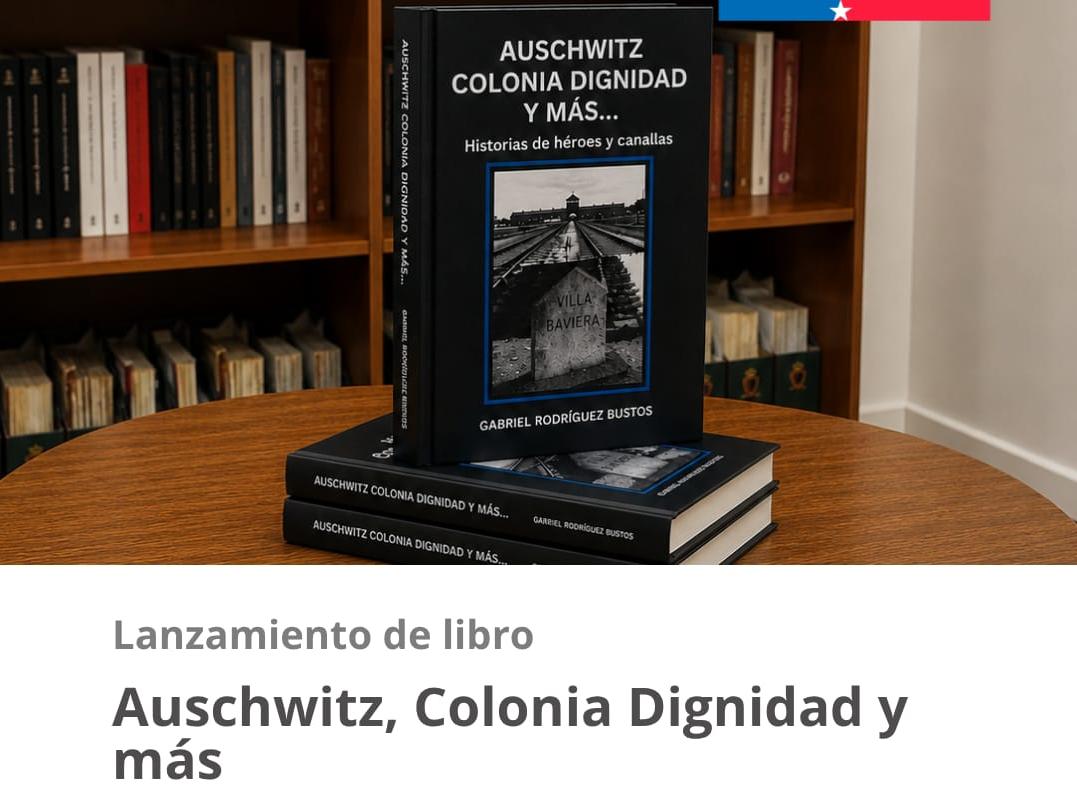 Portada del libro "Auschwitz, Colonia Dignidad y más"