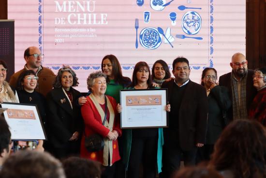 Ganadores del Menú de Chile en actividades